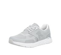 Slip-On Sneaker RIEKER SPORT "Preston", Herren, Gr. 46, hellgrau, Nubuklederimitat, Textil, Schuhe, Running-Sneaker aus der neuen Christoph Kramer Kollektion (70574439-46) hellgrau