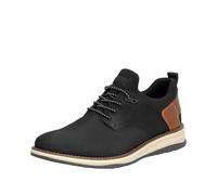 Rieker Herren Halbschuhe 14750 Slip-On Schwarz/Braun Größe 41