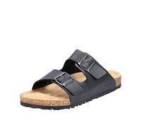Rieker Herren 22190 Pantolette, Black 01, 40 EU