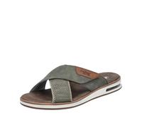 Rieker Herren 29083 Pantolette, Grün, 42 EU