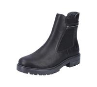 Rieker Damenschuhe Klassische Stiefeletten schwarz/schwarz/schwarz schwarz - Gr. - 39