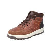 Rieker Herren 38544 Schnürstiefel, Braun, 40 EU Weit