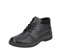 Rieker Herren 5102 Schnürstiefel, Schwarz, 45 EU Weit