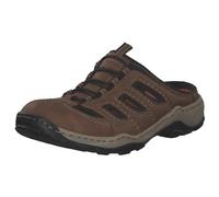 Rieker Herren 8096 Slipper, Braun Kombi, 43 EU