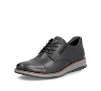 Rieker Herren Bequemschuhe 14701, Männer Schnürschuhe,straßenschuhe,Strassenschuhe,Schnuerung,lace-up Shoes,Low-tie,schwarz (00),43 EU / 9 UK