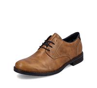 Rieker Herren Businessschuhe 10316, Männer Schnürschuhe,straßenschuhe,Strassenschuhe,Schnuerung,lace-up,Shoes,Low-tie,Derby,braun (24),44 EU / 9.5 UK