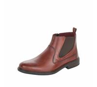 Rieker Herren Chelsea Boots Braun, Herren, Größe: 42, Material: Glattleder/Textil