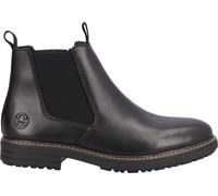 Rieker Herren Chelsea Boots Schwarz, Herren, Größe: 46, Material: Glattleder/Textil