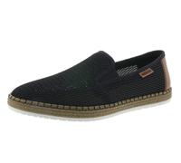 Rieker Herrenschuhe Slipper schwarz/amaretto Größe 42