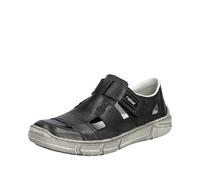 Rieker Slipper - Asphaltgrau Glattleder : Normal : 44