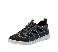 Rieker Herren Halbschuhe 08665-14 Blau Größe 44
