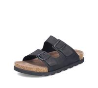 Rieker Herren Klassische Sandalen 21190, Männer Sandalen,Sommerschuhe,Freizeitschuhe,offene Schuhe,Strandschuhe,schwarz (00),45 EU / 10.5 UK