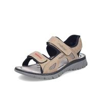 Rieker Herren Sandalen 26761-65 – Kunstleder, Klettverschluss, Weite Normal, Gr. 40