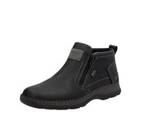 Rieker Schlupf-/Reißverschlussstiefelette 05357 Damen Warmfutter Schwarz Gr. 42