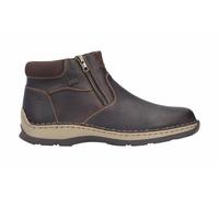 Rieker Herren Kurzstiefel Braun, Herren, Größe: 42, Material: Glattleder/Textil