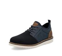 Rieker Herren Low-Top Sneaker 04550, Männer Halbschuhe, lose Einlage,straßenschuhe,Strassenschuhe,Sportschuhe,Turnschuhe,blau (14),43 EU / 9 UK
