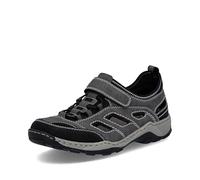 Rieker Herrenschuhe Slipper schwarz/smoke/schwarz schwarz/smoke - Gr. - 42
