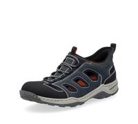 Rieker Herren Halbschuhe 08078 Low-Top Sneaker Blau Größe 42