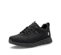 Rieker Herren Low-Top Sneaker 09105, Männer Halbschuhe, lose Einlage, wasserabweisend, riekerTEX,Laufschuhe,Sportschuhe,schwarz (00),44 EU / 9.5 UK