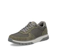 Rieker Herren Low-Top Sneaker B9302, Männer Halbschuhe, lose Einlage,Sportschuhe,Freizeitschuhe,Turnschuhe,Laufschuhe,grün (54),43 EU / 9 UK