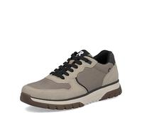 Rieker Herren Low-Top Sneaker B9302, Männer Halbschuhe, lose Einlage,Strassenschuhe,Freizeitschuhe,Turnschuhe,Laufschuhe,beige (64),44 EU / 9.5 UK