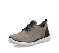 Rieker Herren Low-Top Sneaker B9651, Männer Halbschuhe,Turnschuhe,Laufschuhe,straßenschuhe,Strassenschuhe,Sportschuhe,beige (64),44 EU / 9.5 UK