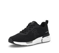 Rieker Herren Low-Top Sneaker U1404, Männer Halbschuhe, lose Einlage,straßenschuhe,Strassenschuhe,Sportschuhe,Turnschuhe,schwarz (00),46 EU / 11 UK