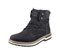 Rieker Herren Schnürstiefel F3832 Rieker-TEX Schwarz Größe 40