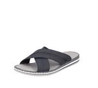 Rieker Herren 21560 Pantolette, Schwarz, 45 EU