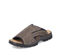 Rieker Herren Pantoletten 25093, Männer Slipper,Slip-ons,Backless Slipper,Mules,Gartenschuhe,Sommerschuhe,sommerclogs,braun (25),42 EU / 8 UK