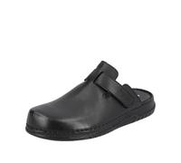Clog RIEKER Gr. 40, schwarz Herren Schuhe Sandalen mit Klettriemchen (47664220-40)