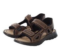Rieker, Wanderschuhe in schwarz, Sandalen für Herren Gr. 43