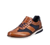 Rieker Damen Schnürschuh dunkelblau / kastanienbraun, Größe 42 dunkelblau / kastanienbraun 42