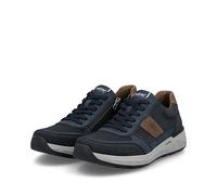 Rieker Herren-Schnürhalbschuh Blau-Braun-Grau 44
