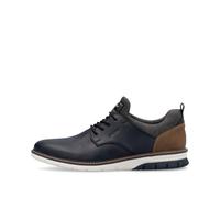 Rieker Herren Schnürhalbschuhe 14450, Herren Businessschuhe, herausnehmbare Einlegesohle, navy, 10.5 UK