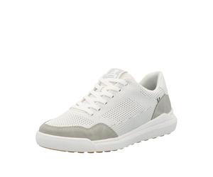 Rieker Herren Schnürschuh Halbschuh lose Einlagen pflegeleicht flexibel U1104, Größe:44 EU, Farbe:Weiß