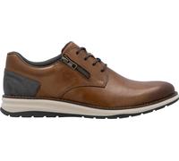 Rieker Herren Schnürschuhe Braun, Herren, Größe: 45, Material: Glattleder/Textil
