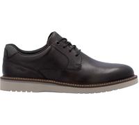 Rieker Herren Schnürschuhe Grau, Herren, Größe: 45, Material: Glattleder/Textil