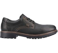 Rieker Herren Bequemschuhe B4610, Männer Schnürschuhe, wasserabweisend, riekerTEX,Schnuerschuhe,straßenschuhe,Low-tie,schwarz (00),45 EU / 10.5 UK