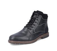 Rieker Herren Schnürstiefel 13740, Männer Stiefel, wasserabweisend, riekerTEX,schnürboots,Kurzstiefel,schnürung,schwarz (00),43 EU / 9 UK
