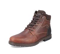 Rieker Herren Schnürstiefel 13740, Männer Stiefel, wasserabweisend, riekerTEX,schnürboots,kurzstiefel,schnürung,braun (24),44 EU / 9.5 UK