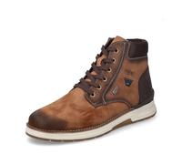 Rieker Herren Schnürstiefel 32332 – wasserabweisend, riekerTEX, lose Einlage – Braun 41 EU