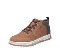Rieker Herren 37011 Schnürstiefel, Braun, 42 EU Weit