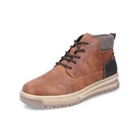 Rieker Herren Schnürstiefel 38532, Männer Stiefel,uebergangsstiefel,uebergangsschuhe,schnürboots,Kurzstiefel,schnürung,braun (25),47 EU / 12 UK