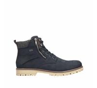 Rieker Herren F3610 Schnürstiefel, Blau, 45 EU