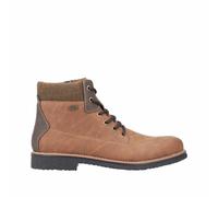Rieker Herren Schnürstiefel Braun, Herren, Größe: 41, Material: Kunstleder/Textil