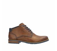 Rieker Herren Schnürstiefel Braun, Herren, Größe: 42, Material: Glattleder/Textil