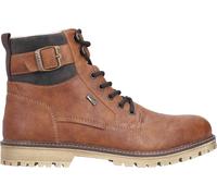 Rieker Herren Winterstiefel F3603, wasserabweisend, riekerTEX, Lederimitat, Cognac/Dunkelbraun Gr.42