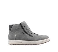 Rieker Herren Schnürstiefel Grau, Herren, Größe: 44, Material: Kunstleder/Textil