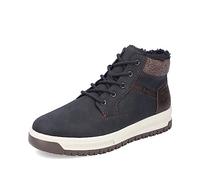 Rieker Herren Schnürstiefeletten 38542, Männer Stiefeletten,kurzstiefel,uebergangsschuhe,uebergangsstiefel,schnürboots,schwarz (00),47 EU / 12 UK